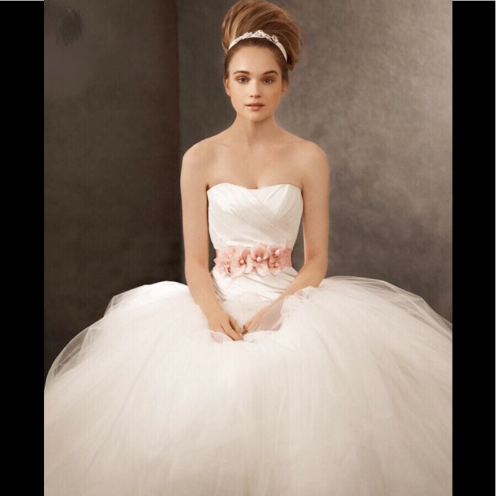 Vera Wang White Wedding Gown